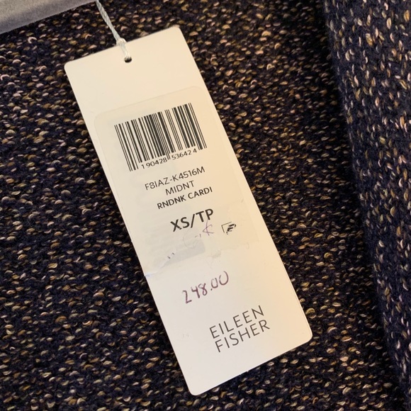 🌌NWT Eileen Fisher Recycled Cardi Sz XS🌌 - Picture 5 of 6